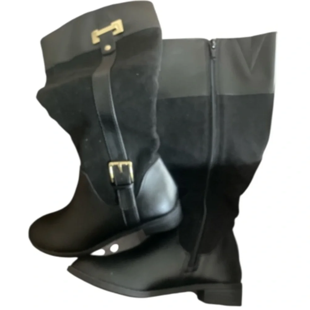 Karen Scott Deliee 2 Black Knee High Boots